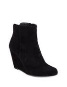 Jessica Simpson Ronica Suede Ankle Wedge Booties