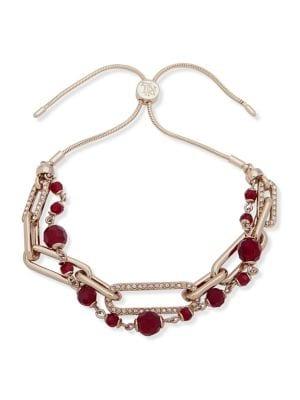 Ralph Lauren Crystal-embellished Slider Bracelet