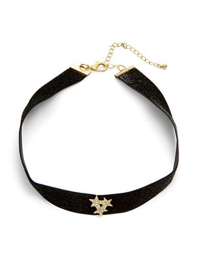 Design Lab Lord & Taylor Star Accented Choker Necklace