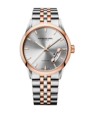Raymond Weil Mens Freelancer Two Tone Watch