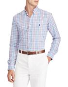 Polo Ralph Lauren Classic-fit Plaid Cotton Button-down Shirt