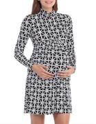 Tart Maternity Rhiannon Abstract Print Dress