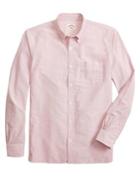 Brooks Brothers Red Fleece Solid Oxford Button-down Shirt