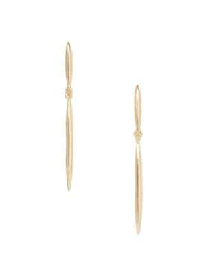 Sole Society Goldtone Double Drop Earrings