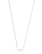 Lord & Taylor Sterling Silver Faux Pearl Pendant Necklace