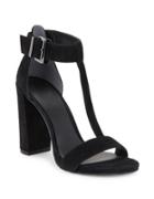 Kenneth Cole New York Daisy Suede T-strap Sandals