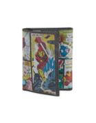 Marvel Comic Strip Multi-character Leather Tri-fold Wallet
