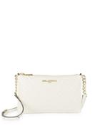 Karl Lagerfeld Paris Quilted Leather Crossbody Bag