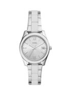 Fossil Scarlette Mini Stainless Steel & Silicone Bracelet 3-hand Watch