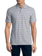 Boss Striped Cotton Polo