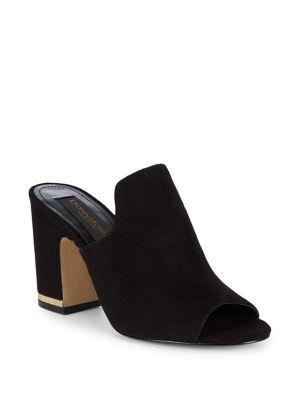 Donna Karan Hina Suede Mules