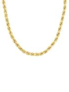 Sonatina 14k Yellow Gold Rope Chain Necklace
