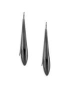 Kenneth Cole New York Hematite Items Sculptural Stick Linear Earrings
