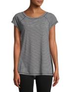 Calvin Klein Performance Stripe-print Top