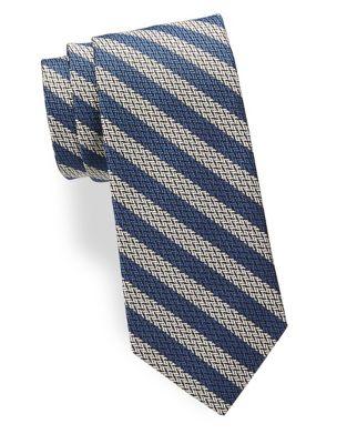 Brooks Brothers Textured Striped Silk Tie