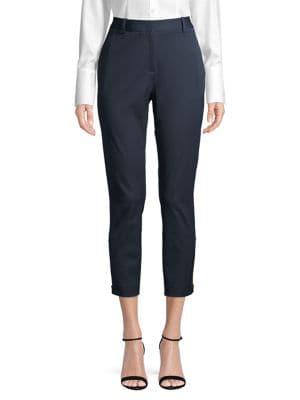 Dkny Side Zipper Ankle Pants