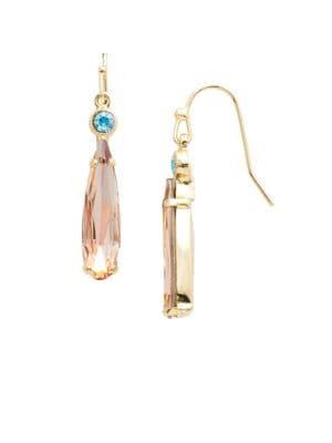 Sorrelli Mango Tango Crystal Dewdrop Earrings