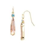 Sorrelli Mango Tango Crystal Dewdrop Earrings