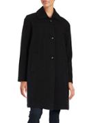 Gallery Textured Button-front Coat