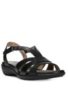 Naturalizer Neina Leather Wedge Sandals