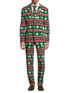 Opposuits Christmas 3-piece Festive Slim-fit Suit