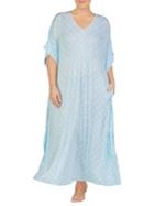Ellen Tracy Plus Long Caftan