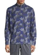 Hawke & Co Camo-print Half-zip Jacket