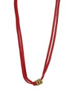 Giles & Brother Leather Pendant Necklace