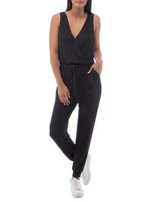 B Collection By Bobeau Tova Sleeveless Drawstring Jumpsuit