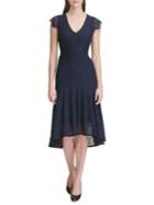 Tommy Hilfiger Lace Fit-&-flare High-low Dress