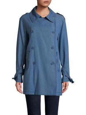 Highline Collective Chambray Trench Jacket