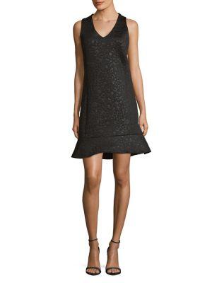 Michael Michael Kors Sleeveless Ruffle Hem Dress