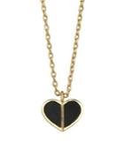 Kate Spade New York Enamel Heart Mini Pendant Necklace