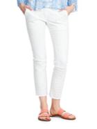 Plenty By Tracy Reese Eyelet-cuff Ankle Skinny Jeans