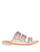 Sol Sana Foster Eyelet Leather Slides