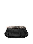 Nina Kalista Applique Frame Clutch