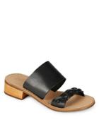 Latigo Tapas Leather Contrast Sandals