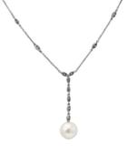 Lauren Ralph Lauren Social Set Simulated Pearl Pendant Necklace
