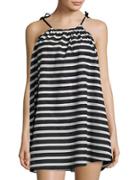 Kate Spade New York San Clemente Striped Cover-up Dress