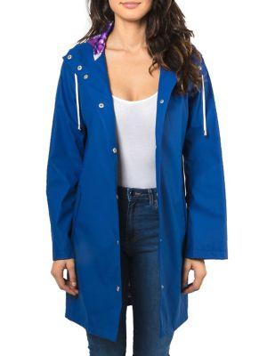 Badgley Mischka Coated Raincoat