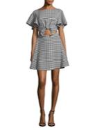 Likely Checkered A-line Dress