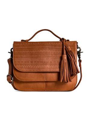 Day And Mood Sandi Leather Saddle Bag