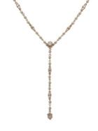 Marchesa Goldtone & Glass Bead Y Necklace