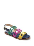 Kensie Marigold Cut-out Suede Sandals