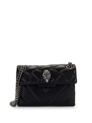 Kurt Geiger London Mini Kensington Quilted Leather Crossbody