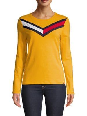 Tommy Hilfiger Performance Logo Long-sleeve Tee