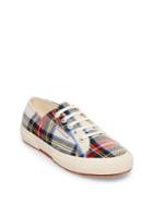 Superga 2750 Tartan Lace Up Sneakers
