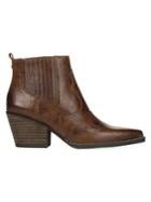 Sam Edelman Winona Wild West Leather Ankle Boots