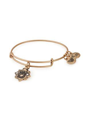 Alex And Ani Friend Crystal Charm Bangle Bracelet