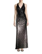 Xscape Sequined Ombre Gown